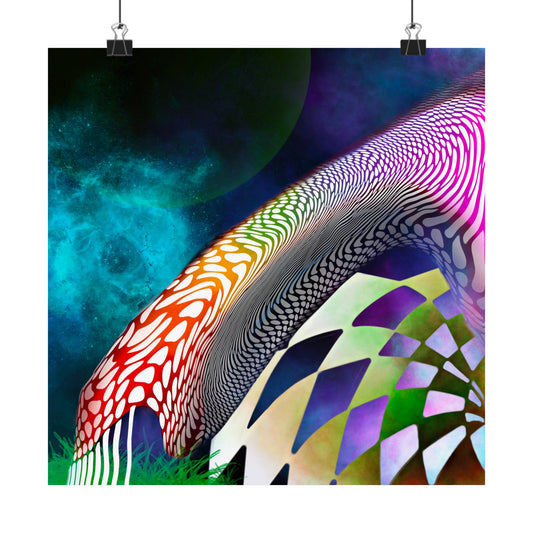 Psychonaut Aminita Wonderland Rolled Print