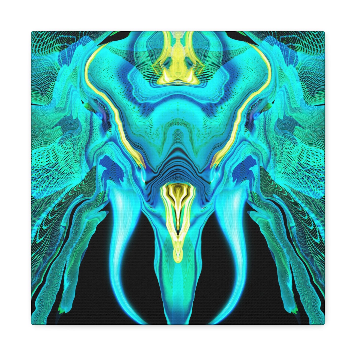 Galactic Mammoth Canvas Print