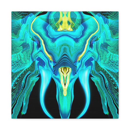 Galactic Mammoth Canvas Print