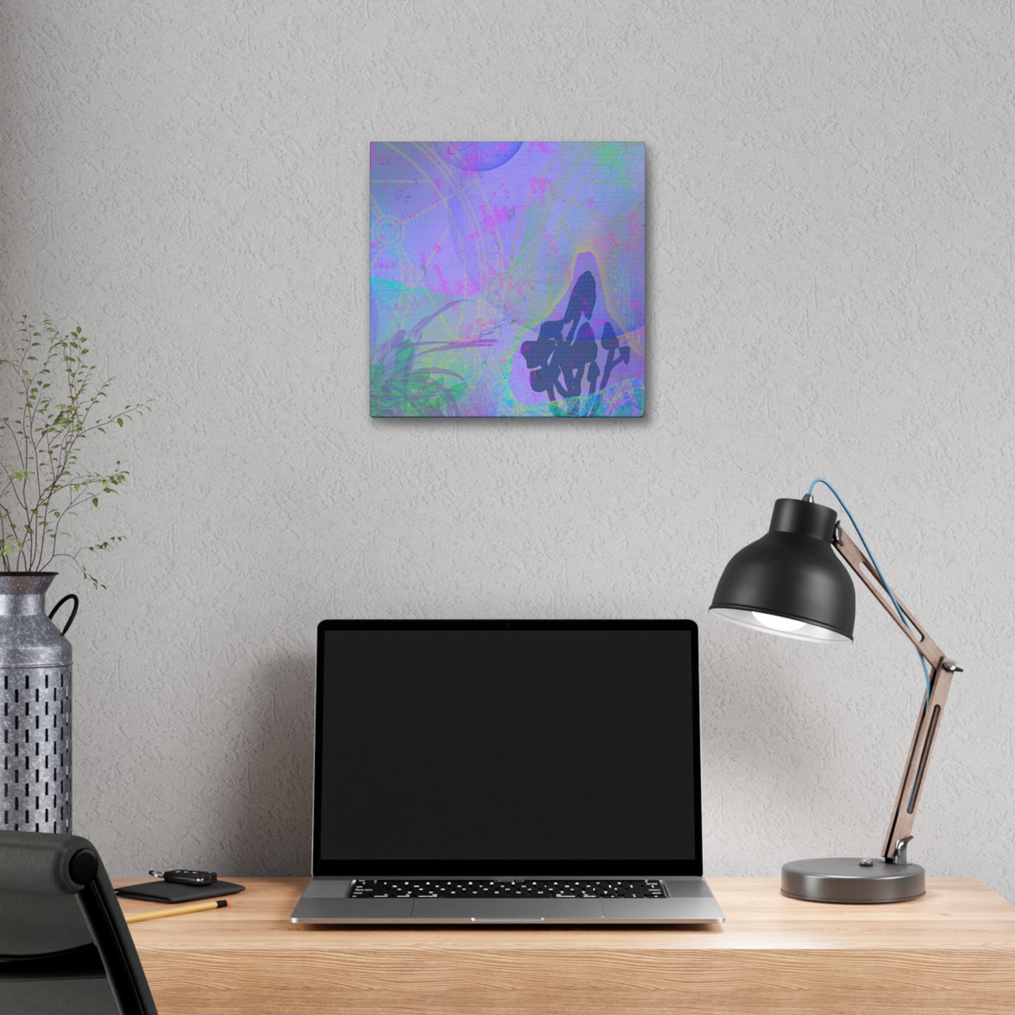 Psychedelic Twilight Canvas Print