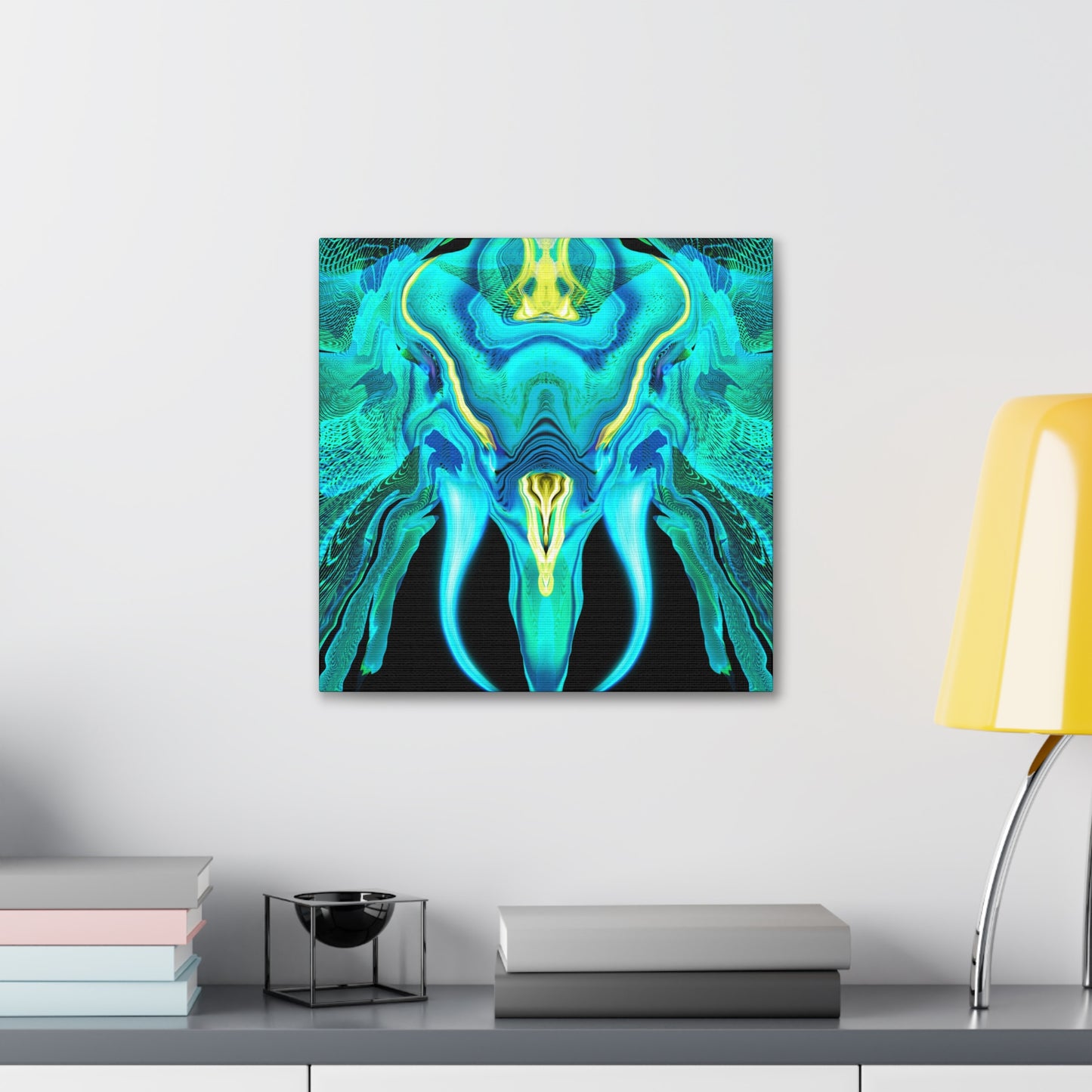 Galactic Mammoth Canvas Print