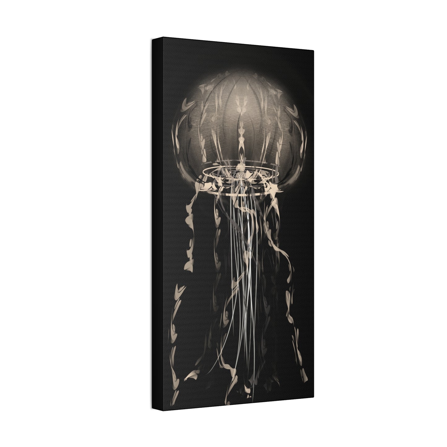 Classy Jellyfish Canvas Print